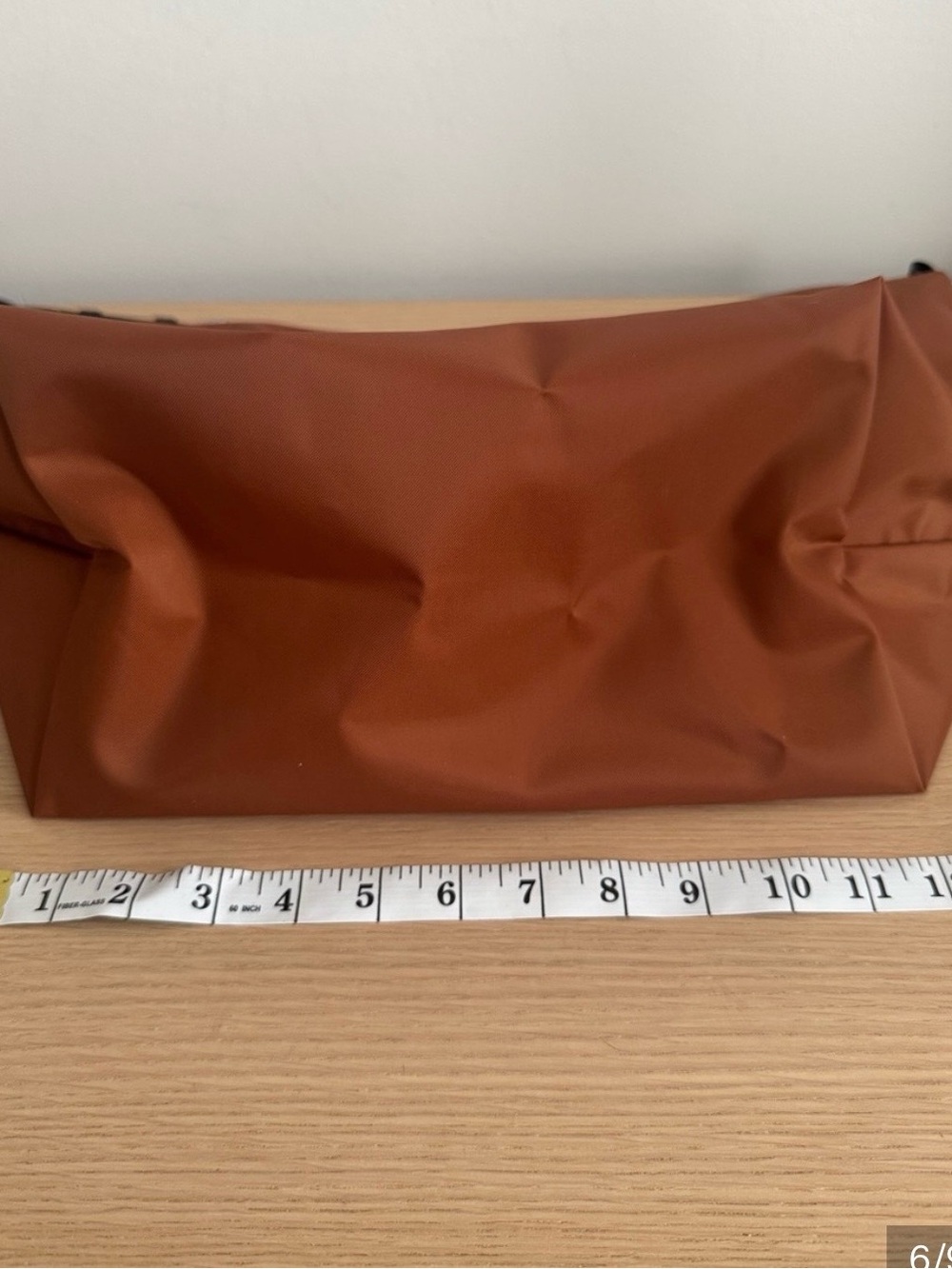 Longchamp Cognac Hobo Bag with Dark Brown Strap - Picture 11 of 14